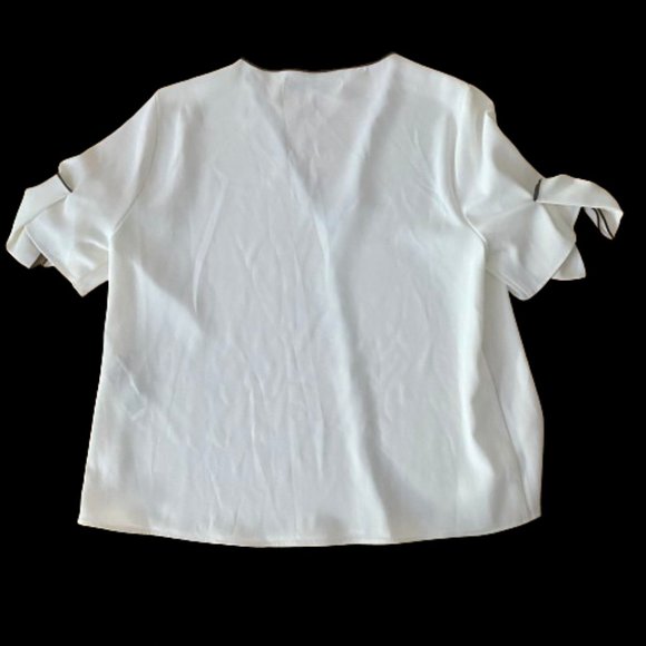 Zara White Blouse - Size Large - Picture 3 of 3